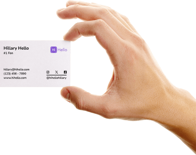Digital Business Cards HiHello